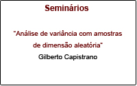 Semin�rios do Departamento de Matem�tica da UBI